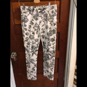 Love Culture Girls Jeans Flower Design Size L